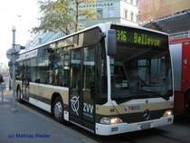 3.11.07 Citaro beim Kunsthaus richtung Bellevue.