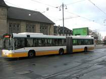 Gelenkbus der HEAG in Darmstadt
Linie H 
11.11.2007