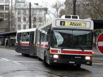 NAW / Hess Nr. 251 bei der Haltestelle vor dem Hauptbahnhof in St.Gallen am 11.11.2007