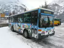 Grindelwald Bus - Vetter (SNOWLI) BE  349361 bei den Bushaltestellen beim Bahnhof Grindelwald am 25.02.2011


