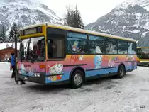 Grindelwald Bus - Vetter (COCOLINO-BUS) BE  363305 bei den Bushaltestellen beim Bahnhof Grindelwald am 25.02.2011
