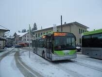 Busland, Koppigen Nr. 18/BE 612'514 Van Hool am 28. Dezember 2010 Langnau, Bahnhof