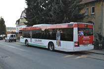 MAN Lions City, am 21.02.2011 in der Feldstrae/Lehrte.