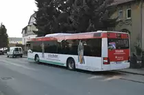 MAN Lions City, am 21.02.2011 in der Feldstra�e/Lehrte.