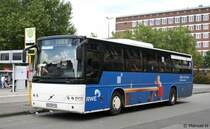 Schulligen Reisen (MZG MY 92) wirbt fr RWE.
Aufgenommen am HBF Trier, 18.8.2010. 