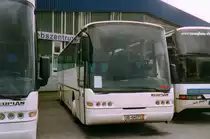 Neoplan Euroliner N316 K, aufgenommen im M�rz 2002 auf dem Gel�nde der Neoplan NL Rhein Ruhr in Oberhausen.