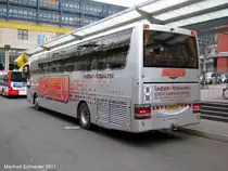 Van Hool Reisebus.Das Foto habe ich am 01.03.2011 in Saarbr�cken gemacht.