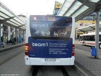 Citaro Bus von Saarbahn und Bus. Das Foto habe ich am 01.03.2011 in Saarbrcken gemacht.