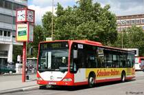 SWT 45 (TR S 45) wirbt fr den Scheiben Doktor.
Aufgenommen am HBF Trier, 18.8.2010. 
