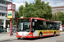 SWT 45 (TR S 45) wirbt f�r den Scheiben Doktor.
Aufgenommen am HBF Trier, 18.8.2010. 