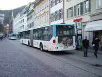 Ein RNV Citaro G in Heidelberg am 02.03.11