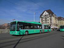 Mercedes Citaro mit der Betriebsnummer 725 aufder Linie 34. Die Aufnahme stammt vom 10.02.2011.