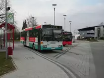 Ein noch mit alter Lackierung Mercedes Benz O 405 � in Mosbach Neckarelz am 03.03.11