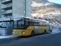 Autotour, Visp VS 27'026 Setra am 2. Januar 2011 Visp, Bahnhof