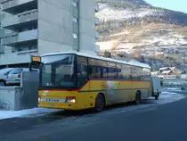 Autotour, Visp VS 27'026 Setra am 2. Januar 2011 Visp, Bahnhof