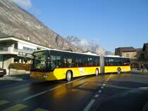 PostAuto Wallis Nr. 10/VS 241'995 Mercedes Citaro am 2. Januar 2011 Leytron, Alte Post
