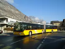PostAuto Wallis Nr. 10/VS 241'995 Mercedes Citaro am 2. Januar 2011 Leytron, Alte Post