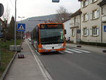 Ein RNV Citaro G in Neckargemünd am 03.03.11 