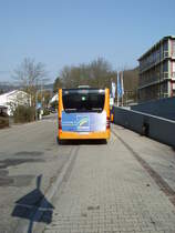 Der RNV Citaro G in Neckargemünd am 03.03.11
