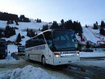 Portenier, Adelboden - Nr. 3/BE 64'522 - Setra am 8. Januar 2011 in Adelboden, Weltcup