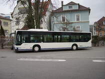 Ein SWEG Citaro bei der Pause am 18.03.11 in Sinsheim Hbf