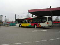 Ein SWEG Citaro in Sinsheim Hbf am 18.03.11