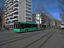 MAN Bus mit der Betriebsnummer 784 am Schtzenhaus auf der Linie 50. Die Aufnahme stammt vom 14.03.2011.
