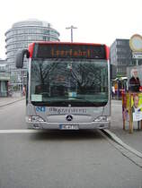 Ein Wagner Tours Citaro  in Heidelberg Hbf am 18.03.11