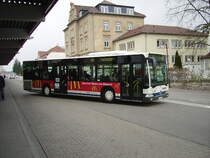 Ein SWEG Citaro in Sinsheim Hbf am 18.03.11