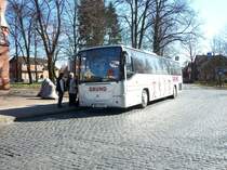 Volvo Reisebus am 19. Mrz 2011 in Lehrte.
