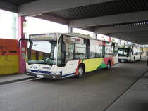 Ein SWEG Citaro in Sinsheim Hbf am 18.03.11
