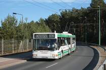 MAN NGE 152, Obus 040 der BBG-Eberswalde in Finow am 23.03.2011.