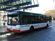 Bogestra Neoplan,Linie 336 von Bochum Hbf/Bbf. nach Dortmund-L�tgendortmund als Werbetr�ger.(25.11.2007)