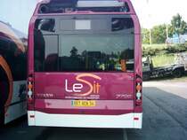 Pompey (F): neuer Volvo 7700 (Heckansicht).