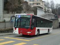 TPF Fribourg - Nr. 388/FR 300'393 - Mercedes Citaro am 7. Mrz 2011 in Fribourg, Avenue Beauregard