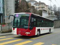 TPF Fribourg - Nr. 382/FR 300'383 - Mercedes Citaro am 7. Mrz 2011 in Fribourg, Avenue Beauregard