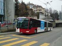 TPF Fribourg - Nr. 597/FR 300'399 - Mercedes am 7. Mrz 2011 in Fribourg, Avenue Beauregard