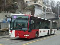 TPF Fribourg - Nr. 589/FR 300'430 - Mercedes Citaro am 7. Mrz 2011 in Fribourg, Avenue Beauregard