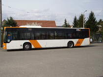 Ein RNV Mercedes Benz Citaro in Rheingnheim am 03.04.11 