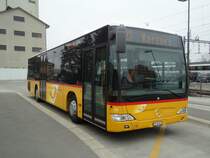 Wieland, Murten - Nr. 50/FR 300'633 - Mercedes Citaro am 7. M�rz 2011 beim Bahnhof D�dingen