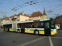 TN Neuchtel - Nr. 243/NE 114'243 - MAN am 8. Mrz 2011 in Neuchtel, Place Pury