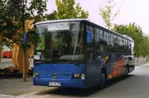 Mercedes O550 Integro, aufgenommen aquf der IAA 1998 in Hannover.