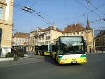 TN Neuch�tel - Nr. 234/NE 111'234 - MAN am 8. M�rz 2011 in Neuch�tel, Place Pury