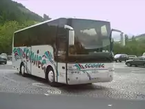 Mit dem Van Hool T 911 am 25.09.2005 auf dem Weg nach Kroatien.