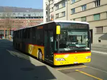 AVA Aarberg - Nr. 1/BE 26'611 - Mercedes Citaro am 9. Mrz 2011 in Biel, Bahnhofplatz