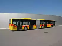 Mercedes Citaro der BLT mit der Betriebsnummer 53 vor dem Depot Hslimatt in Oberwil. Die Aufnahme stammt vom 08.04.2011.