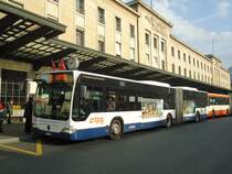 TPG Gen�ve - Nr. 147/GE 960'531 - Mercedes Citaro am 10. M�rz 2011 beim Bahnhof Gen�ve