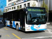 BOGG - MAN Lion`s City Nr.100 SO 21839 in der Stadt Olten am 03.04.2011