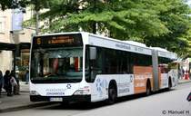 Hochbahn 7903 (HH SP 2903) mit Werbung f�r Pfandkredit Johannsen.
Aufgenommen auf der M� am 2.9.2010.