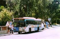 Mercedes O405 der EMT auf Mallorca, aufgenommen im Juni 1996.